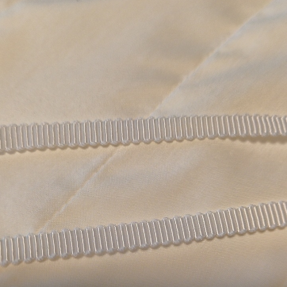 Tibi White Pleated A-line Cotton Blend Skirt, Size 10 - Picture 5 of 8
